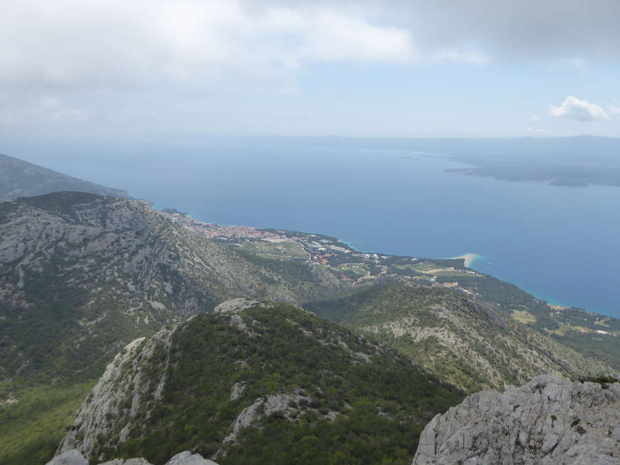 Razgled z vrha Sv. Vida