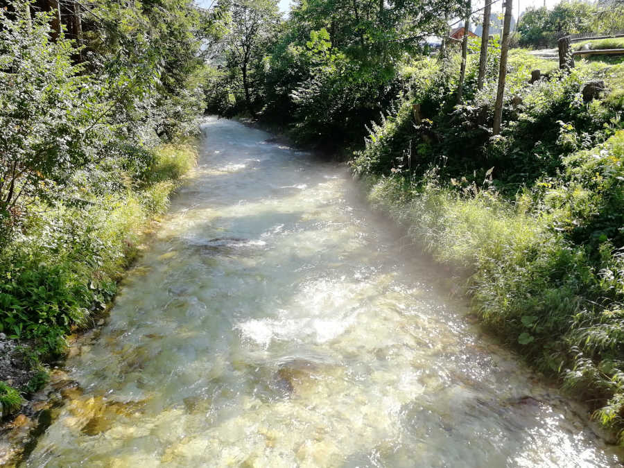 Mostiček čez Triglavsko Bistrico