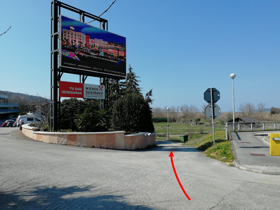 Začetek Hrvaške Parenzane