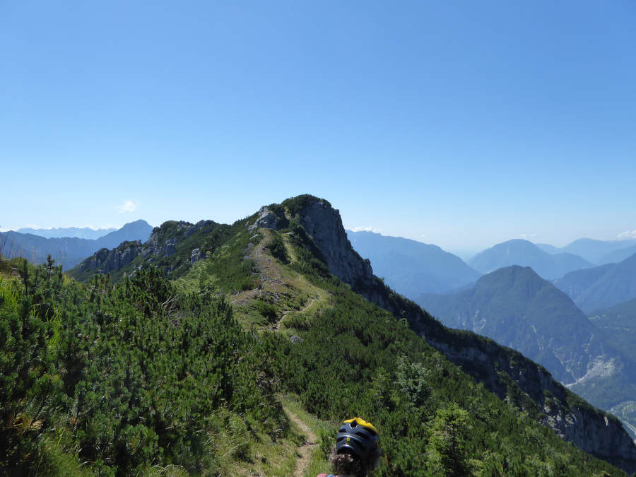 Pogled proti grebeni