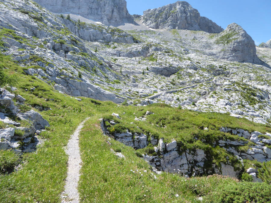 Pogled proti planini Pecol